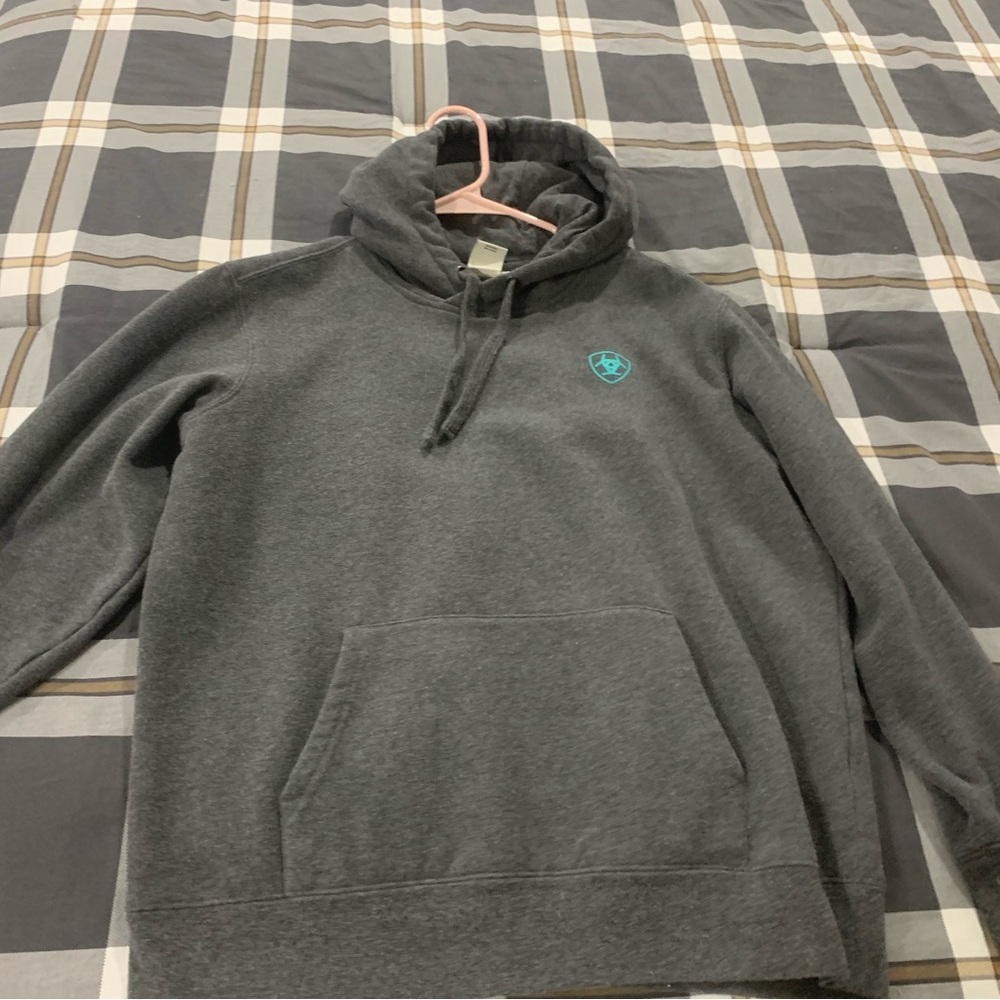 Ariat Charcoal Gray Hoodie large